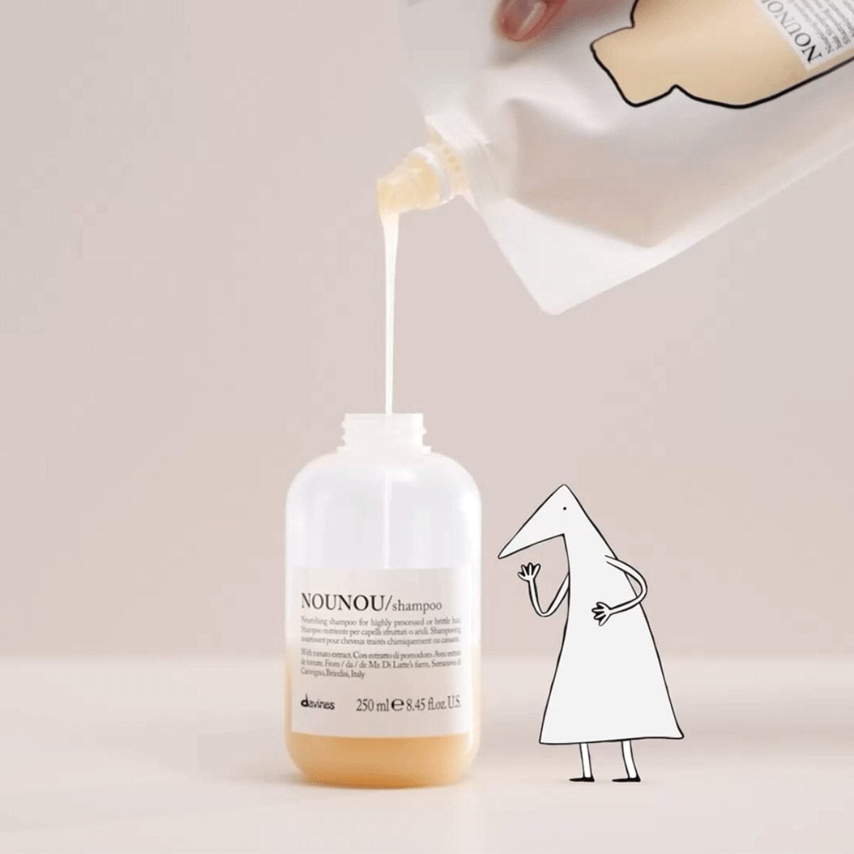 Davines NOUNOU Shampoo Refill Pouch 500ml